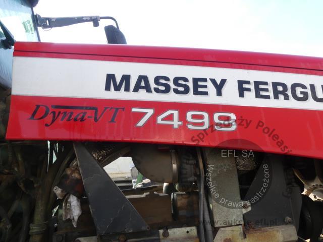 26 - Ciągnik rolniczy Massey Ferguson MF 7499 2010r.