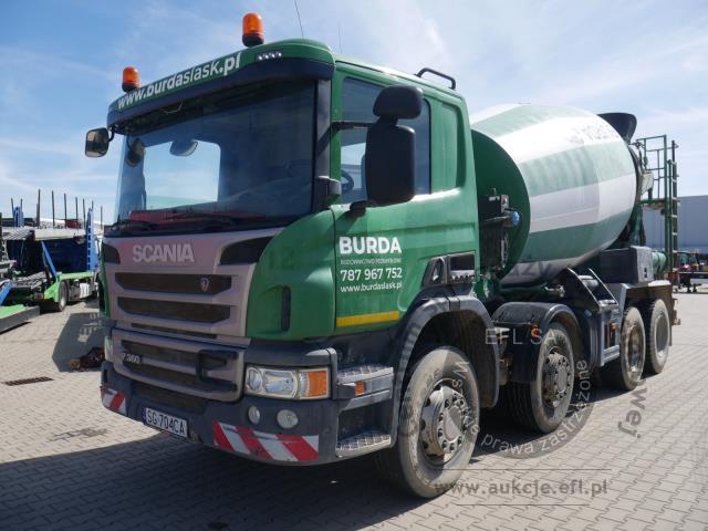 1 - SCANIA P360 CB8X4MHZ BETONIARKA 2014r.