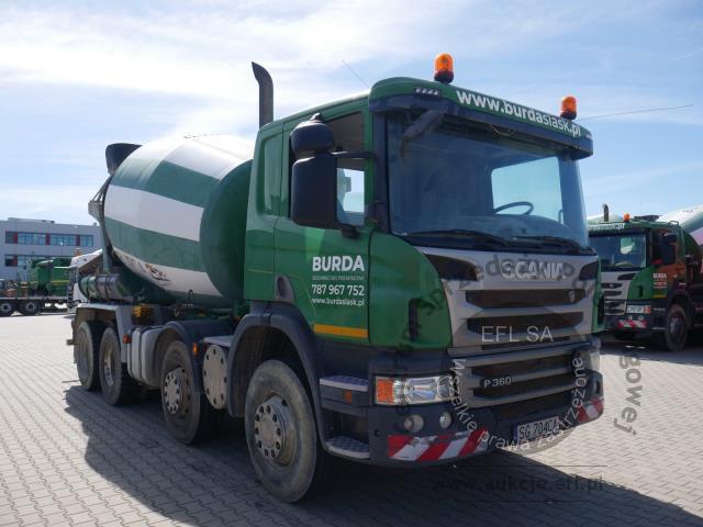 3 - SCANIA P360 CB8X4MHZ BETONIARKA 2014r.