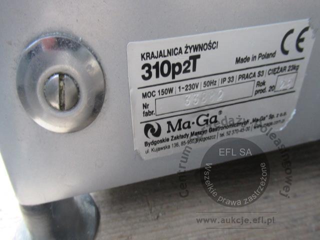 3 - Krajalnica żywności MaGa typ 310 p2T 2021r.
