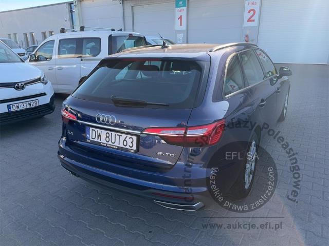 4 - Audi A4 35 TDI mHEV S tronic 2023r. DW8UT63 Pojazd znajduje się w firmie ARCTOS GROUP sp. z o.o. Al. Krakowska 7, 02-183 Warszawa