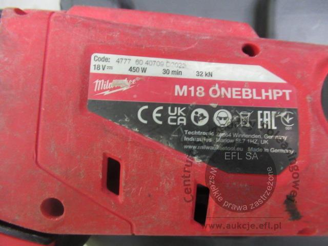 7 - Zaciskarka do rur - akumulatorowa MILWAUKEE