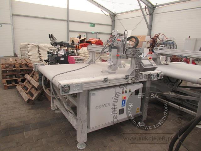 2 - Automatyczna maszyna do polerowania frontów meblowych CONER 2024r.