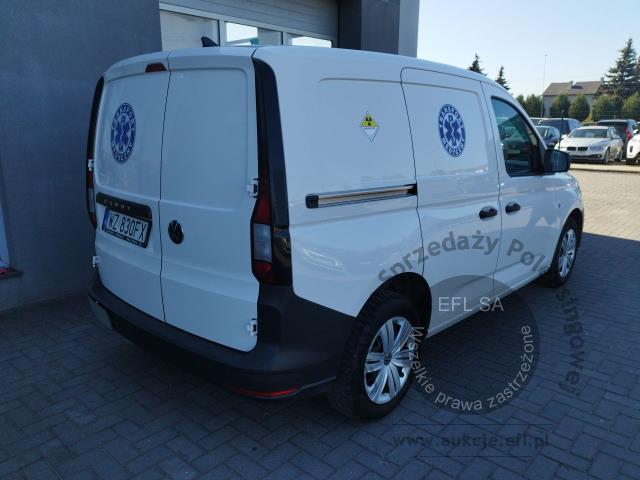 4 - Volkswagen Caddy Cargo 2.0 TDI 2023r. WZ830FX UWAGA!! Pojazd znajduje się w lokalizacji: Janki, Al. Krakowska 52, 05-090 Janki