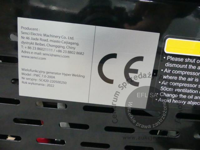 8 - Mobilna stacja robocza 3w1 HYPER WELDING 2022r.