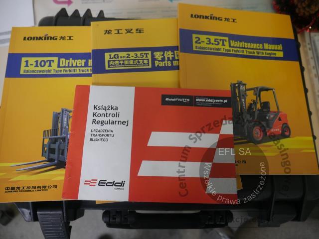 17 - Wózek widłowy Lonking LG25DT 2024r.