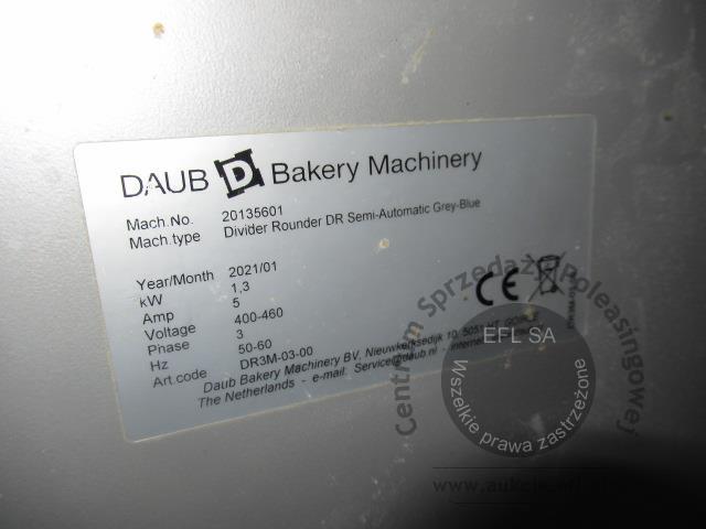 7 - Dzielarko-zaokrąglarka Dr Daub 2021r.