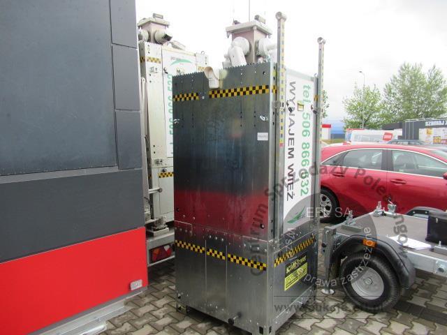 4 - Wieża monitoringu iCam- TOWER  AI 5MQ4-MKII + przyczepka JEGGER JG0751 2024r.