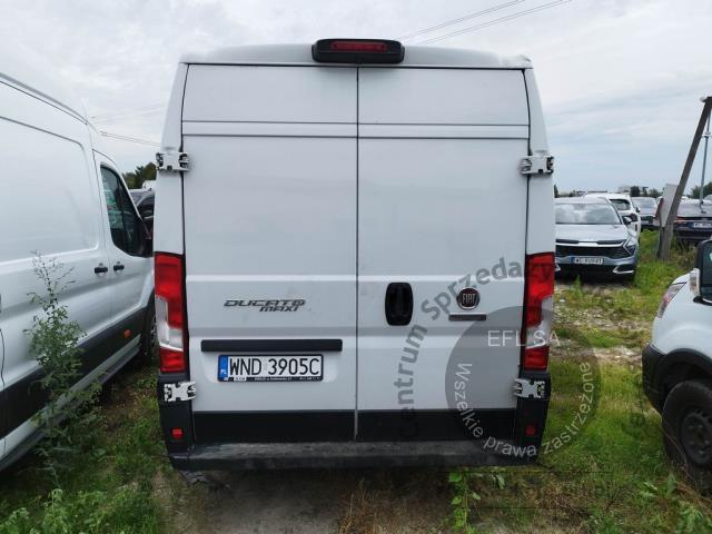 4 - FIAT Ducato Maxi MJ L4H2 2022r. WND3905C UWAGA!! Pojazd znajduje się w lokalizacji: Warszawa, Al. Krakowska 7, 02-183 Warszawa