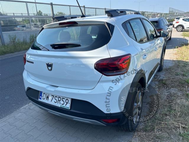 5 - DACIA SANDERO STEPWAY 1.0 TCE 2022r. DW7SR59 UWAGA!! Pojazd znajduje się w lokalizacji: Janki, Al. Krakowska 52, 05-090 Janki