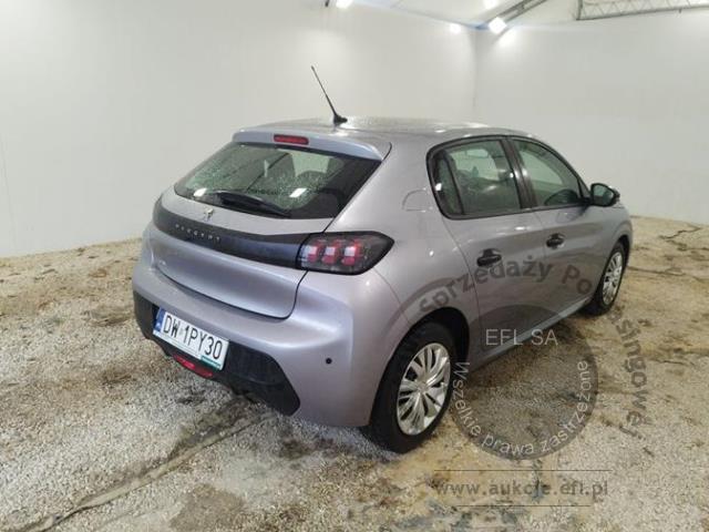 4 - Peugeot  208  2021r. DW1PY30 UWAGA!! Pojazd znajduje się w firmie ARCTOS GROUP sp. z o.o. Al. Krakowska 7, 02-183 Warszawa