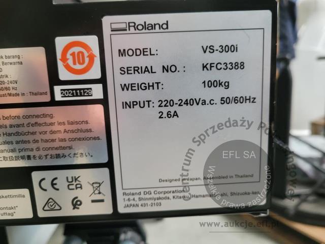 7 - Ploter Roland VS-300i nr ser. KFC3388 2021r.