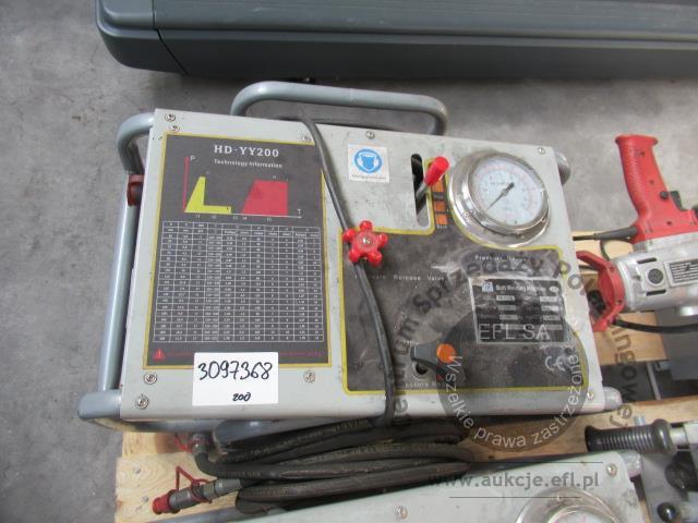 13 - Zgrzewarka doczołowa hydrauliczna HD-YY 63-200 2024r.