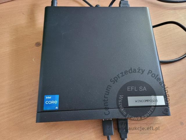 1 - Komputer HP Pro Mini 260 G9 z monitorem HP M27fe