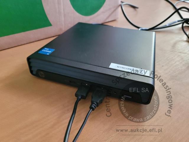4 - Komputer HP Pro Mini 260 G9 z monitorem HP M27fe