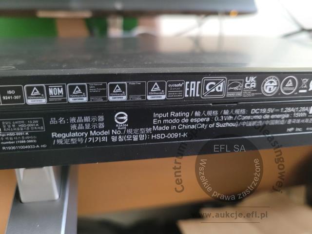 12 - Komputer HP Pro Mini 260 G9 z monitorem HP M27fe