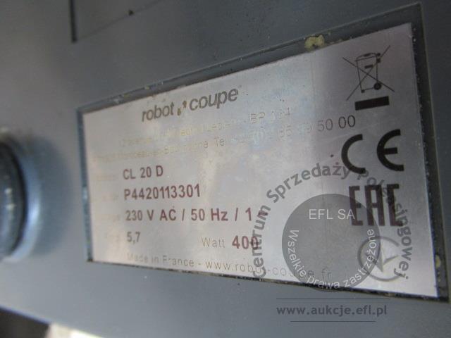 7 - Robot wielofunkcyjny do warzyw Robot Coupe CL20 D