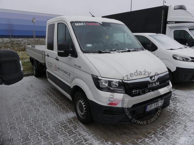 2 - MAN TGE 3.180 2.0 177KM SKRZYNIA 2017r.