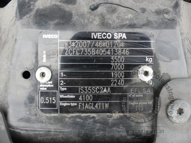 20 - IVECO DAILY 35S16 2.3 156KM  2021r.