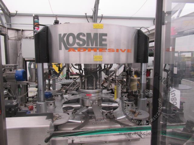 10 - Etykieciarka KOSME -TOP ADHESIVE 960.8T.S3.E3+CE  2002r.
