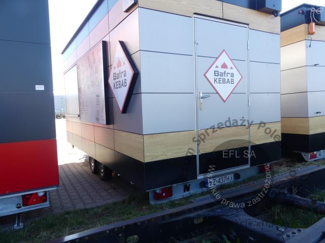 3 - Przyczepa gastronomiczna &quot;KEBAB&quot; NIEWIADÓW B3500  2023r.