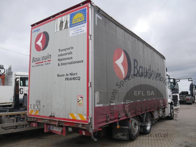 11 - MERCEDES - BENZ ACTROS 2551 BLUETEC 6 6X2 2017r.