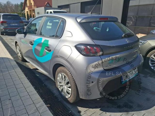 3 - Peugeot  208  2021r. DW7RK37 USZKODZONY Uwaga! Pojazd znajduje się w firmie AACAR sp. z o.o. Jawornik 90, 32-400 Myślenice