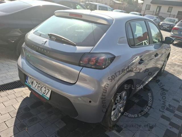 4 - Peugeot  208  2021r. DW7RK37 USZKODZONY Uwaga! Pojazd znajduje się w firmie AACAR sp. z o.o. Jawornik 90, 32-400 Myślenice