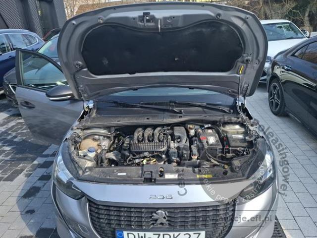10 - Peugeot  208  2021r. DW7RK37 USZKODZONY Uwaga! Pojazd znajduje się w firmie AACAR sp. z o.o. Jawornik 90, 32-400 Myślenice