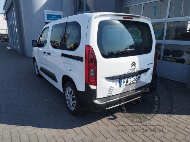 3 - Citroen Berlingo M 1.5 BlueHDI Live Pa 2020r. WW336SM UWAGA!! Pojazd znajduje się w lokalizacji: Janki, Al. Krakowska 52, 05-090 Janki