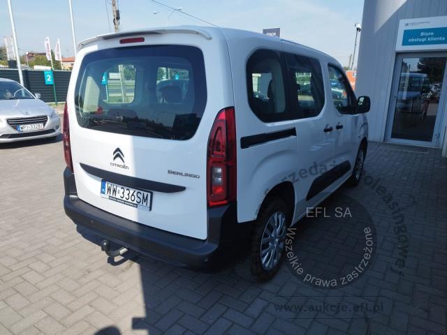 4 - Citroen Berlingo M 1.5 BlueHDI Live Pa 2020r. WW336SM UWAGA!! Pojazd znajduje się w lokalizacji: Janki, Al. Krakowska 52, 05-090 Janki