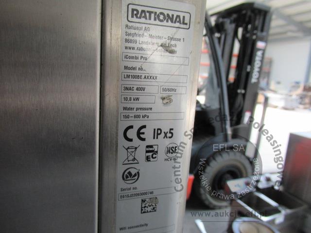 9 - Piec konwekcyjno parowy Rational iCombi Pro 6 GN/1 z podstawą