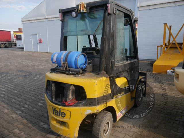 1 - WÓZEK WIDŁOWY YALE GLP25VX F2170 2008r.