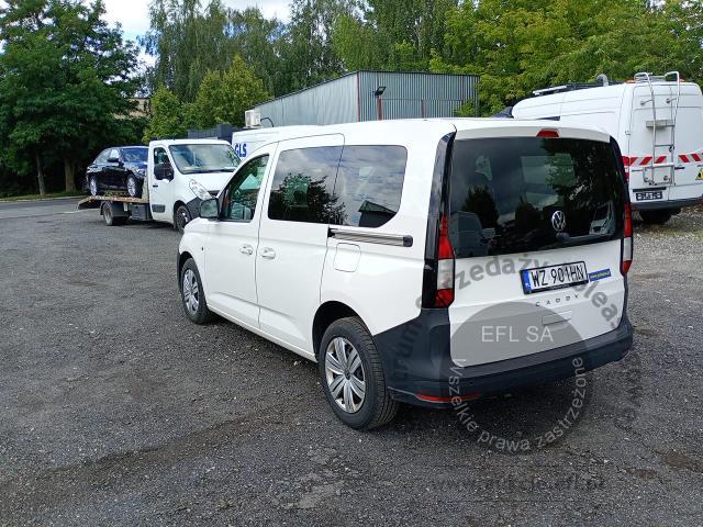 6 - VOLKSWAGEN Caddy 2.0 TDI 2024r. Pojazd znajduje się w firmie ARCTOS GROUP sp. z o.o. Al. Krakowska 7, 02-183 Warszawa