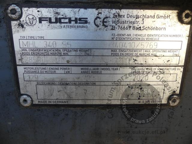 30 - Koparka przeładunkowa FUCHS MHL 340 S5 2020r.