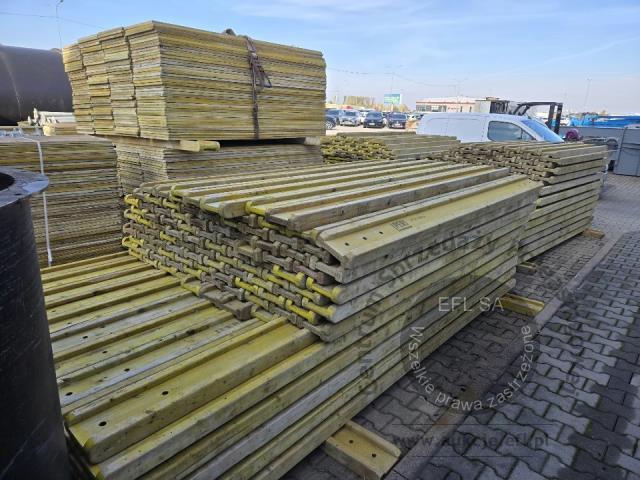 1 - Elementy szalunków budowlanych wg. zestawienia