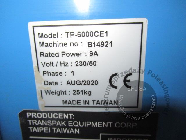 7 - Wiązarka ramowa taśmą TRANSPAK model TP-6000CE-1