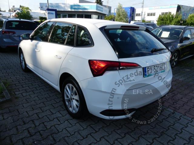 4 - Skoda Scala 1.0 TSI Selection 2024r. PY5216C AUTO MOTO CENTRUM Sp. z o.o. Poznań 61-312, ul. Ostrowska  328