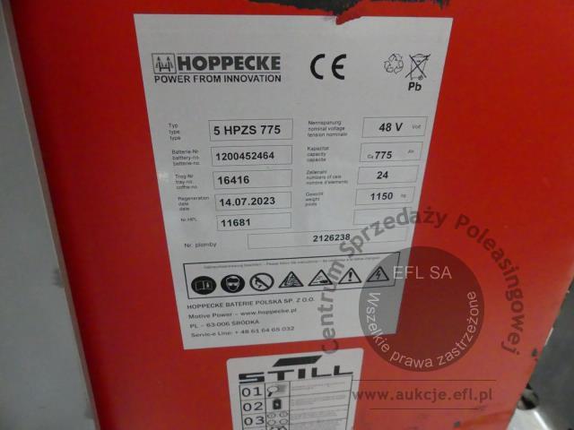 11 - Wózek widłowy elektryczny Still FM-X14 2018r.