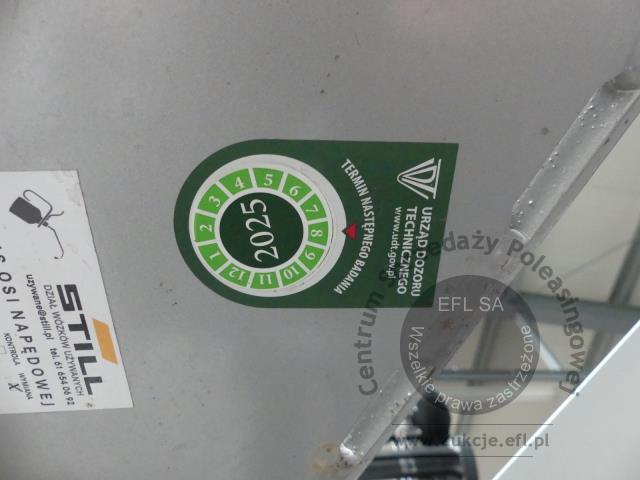9 - Wózek widłowy elektryczny Still FM-X14 2018r.