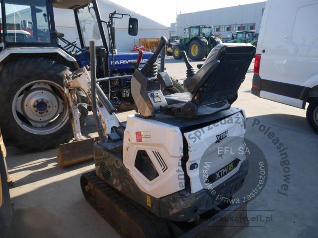1 - Minikoparka gąsienicowa XTM X10S 2025r.