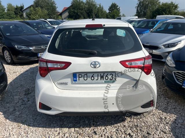 2 - Toyota Yaris 1.0 Active 2018r. PO6JW63 UWAGA!! Pojazd znajduje się w lokalizacji: Janki, Al. Krakowska 52, 05-090 Janki