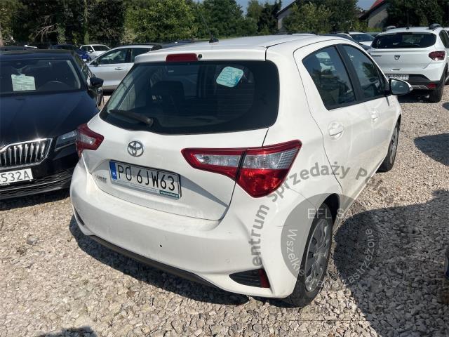 5 - Toyota Yaris 1.0 Active 2018r. PO6JW63 UWAGA!! Pojazd znajduje się w lokalizacji: Janki, Al. Krakowska 52, 05-090 Janki