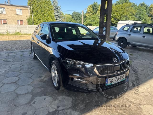 2 - Skoda Scala 1.5 TSI Style 2021r. SK764UL UWAGA!! Pojazd znajduje się w lokalizacji: Katowice 40-689, Małachowskiego 16