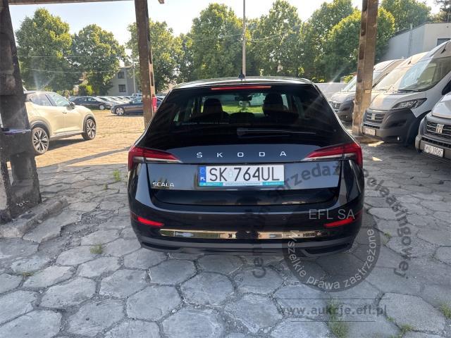 4 - Skoda Scala 1.5 TSI Style 2021r. SK764UL UWAGA!! Pojazd znajduje się w lokalizacji: Katowice 40-689, Małachowskiego 16