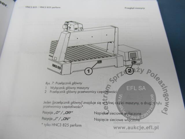 29 - Ploter frezujący Felder KG HAMMER typ HNC3 825 2024r.