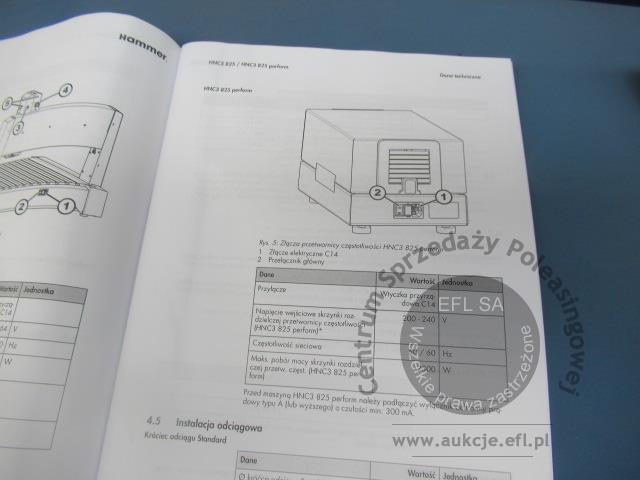 30 - Ploter frezujący Felder KG HAMMER typ HNC3 825 2024r.