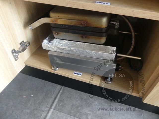 16 - Przyczepa gastronomiczna "LODY-GOFRY" TA-NO wraz z wyposażeniem 2024r.