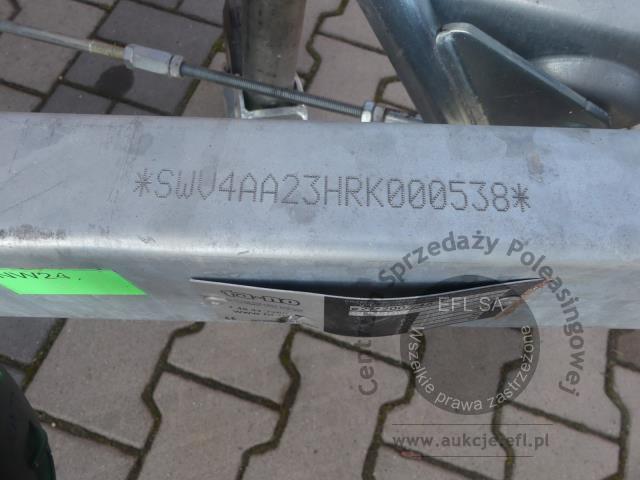 19 - Przyczepa gastronomiczna "LODY-GOFRY" TA-NO wraz z wyposażeniem 2024r.