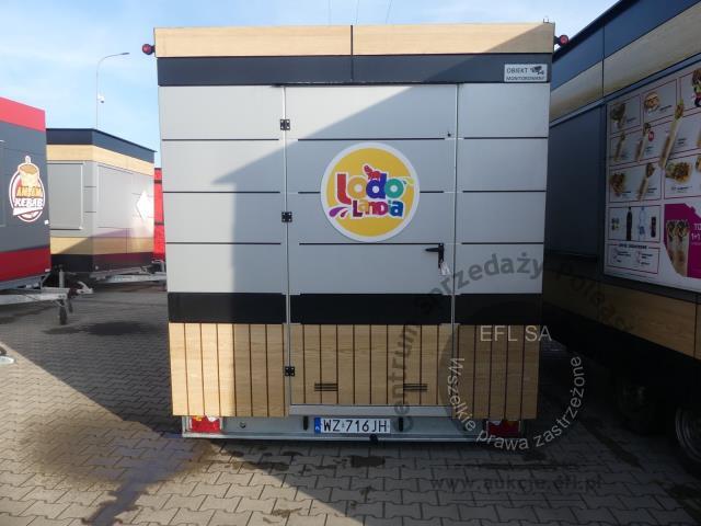 5 - Przyczepa gastronomiczna "LODY-GOFRY" TA-NO wraz z wyposażeniem 2024r.